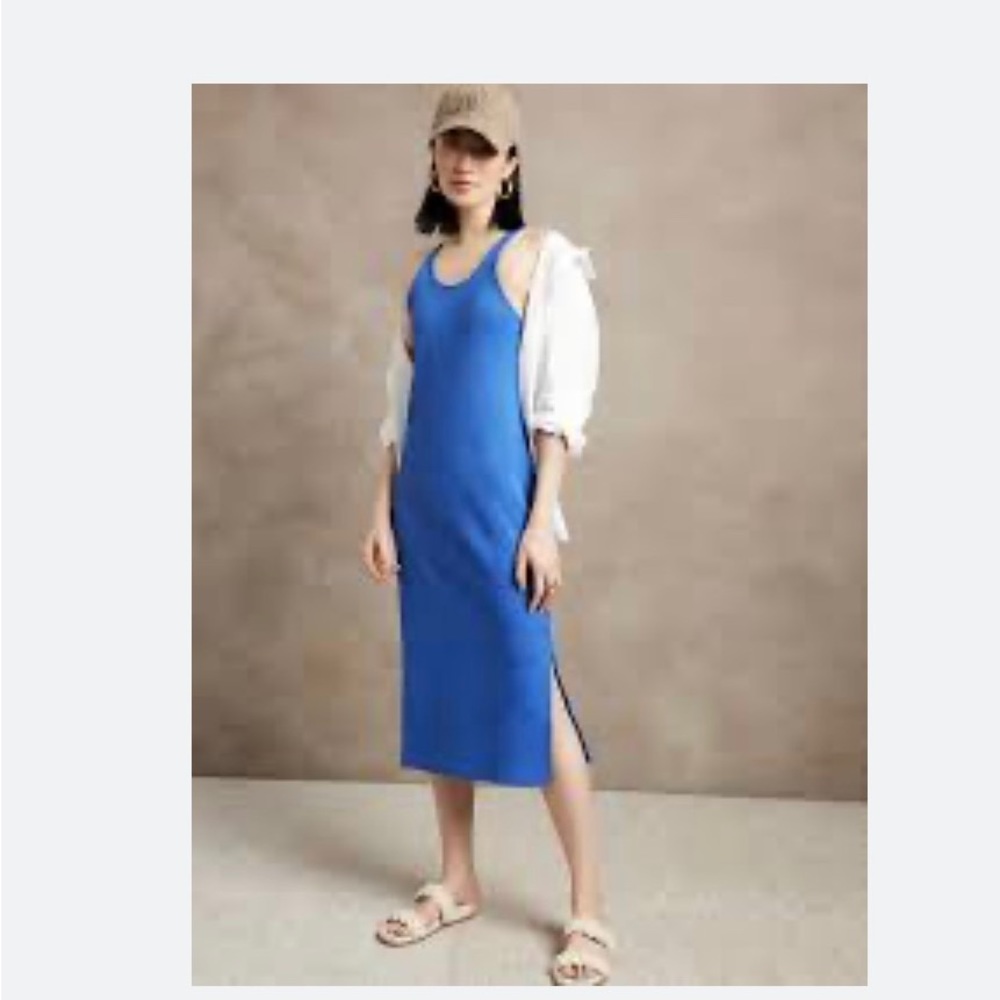 Banana Republic ribbed tank dress